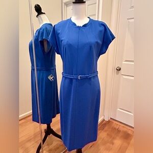 Diane Von Furstenberg || Maizah Belted Pencil Sheath Dress NWT
